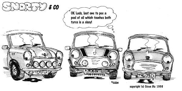 Collective noun for Minis peeing oil : A Banjo Union