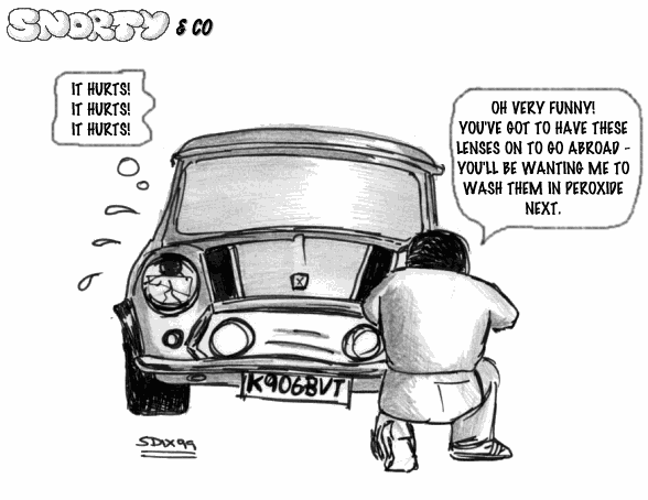 All English cars have contacts abroad.