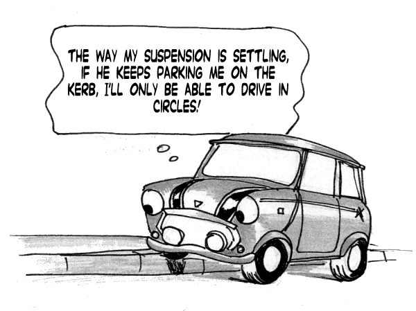 on the same kerb.