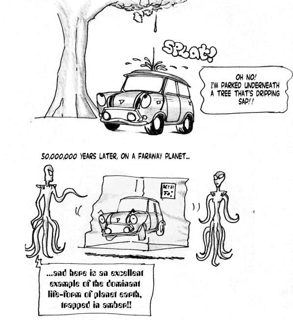 fifty million years - and only 3 years warranty.